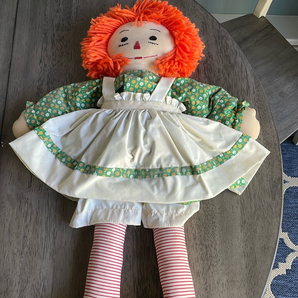 Vintage Large Raggedy Ann Doll